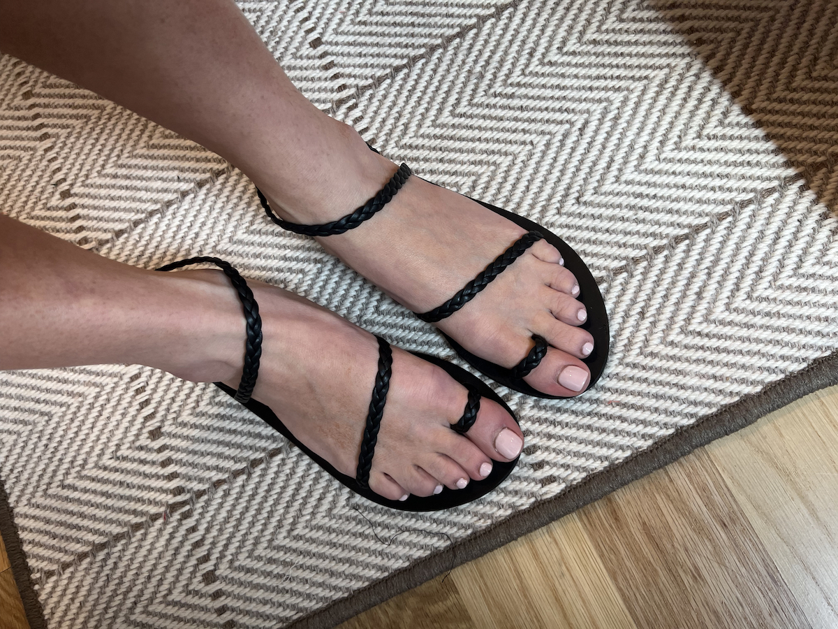 brighton butler Eleftheria Sandal review