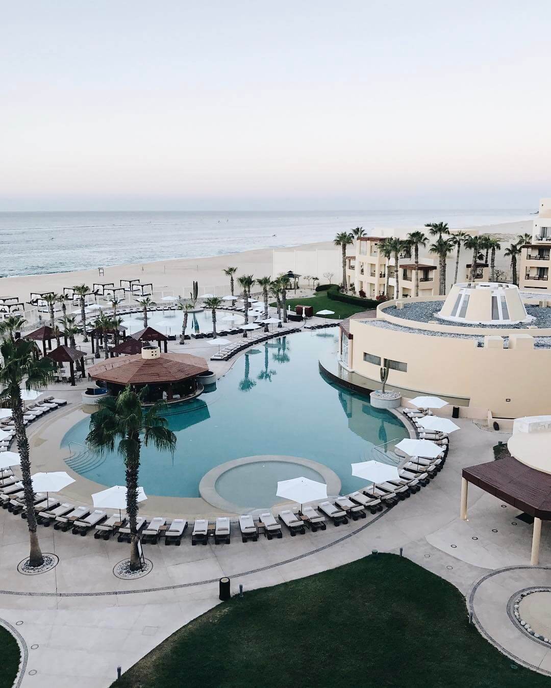 View from balcony, view of pool and beach Pueblo Bonito Pacifica Golf & Spa Resort