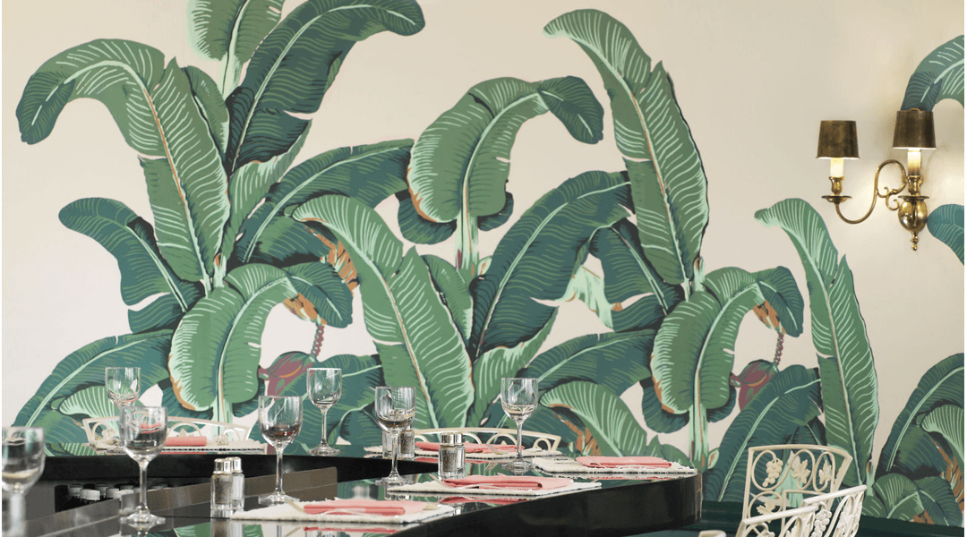 beverly hills hotel palm print