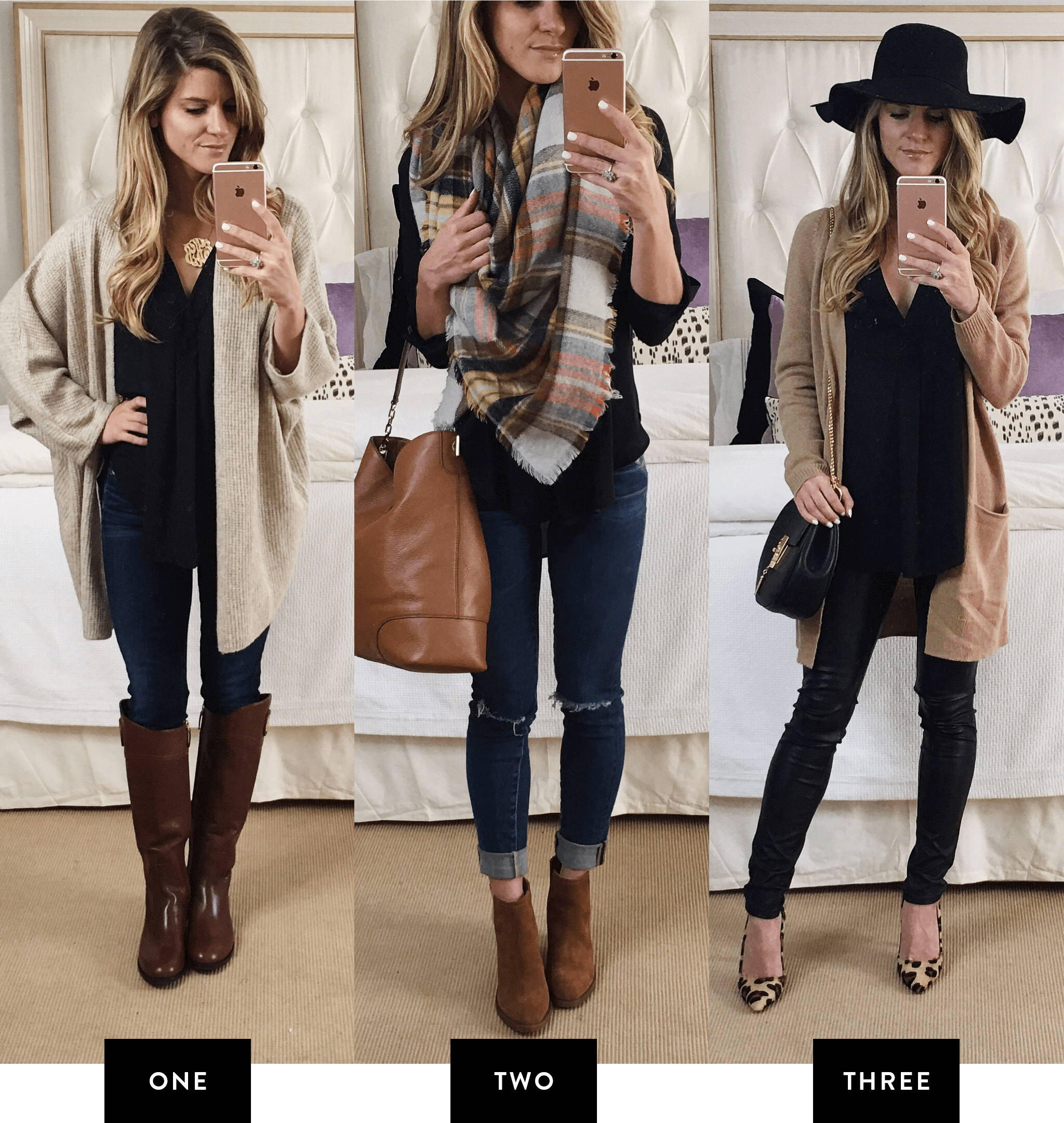 How to Make the Most of the #NSALE 2016 // Nordstrom Anniversary Sale 2016 - 6 Picks styled 3 different ways // Simple black blouse styled 3 different ways