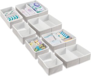 Fabric Drawer Organizer Bins
