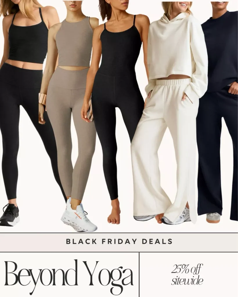 2024 black friday deals from Beyond Yoga - Brighton's Picks