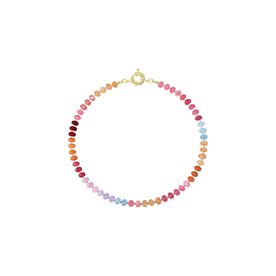 Beaded Gemstone Necklace